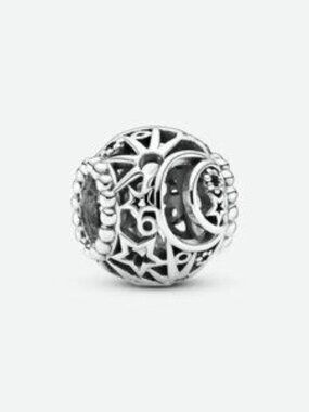 Pandora Openwork Sun, Stars & Moon Charm